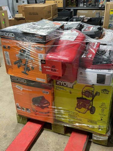 Home depot liquidation - depot, pallet